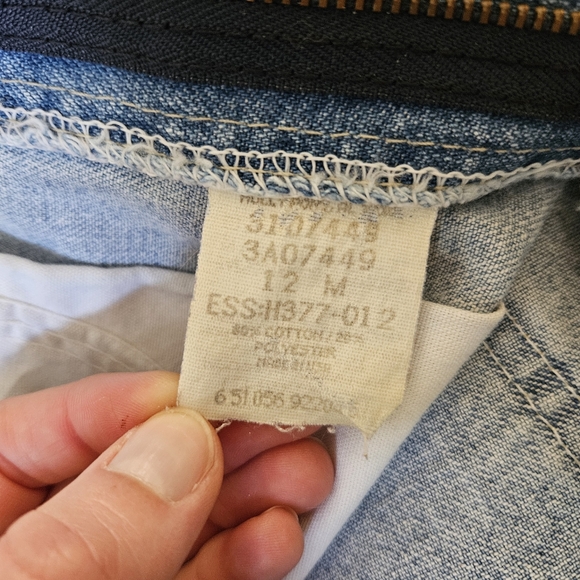 Vintage Riveted by Lee Carpenter Jeans in a Light Wash Size 12 - Picture 9 of 9